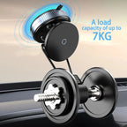 Magnetic Vaccum Car Phone Holder