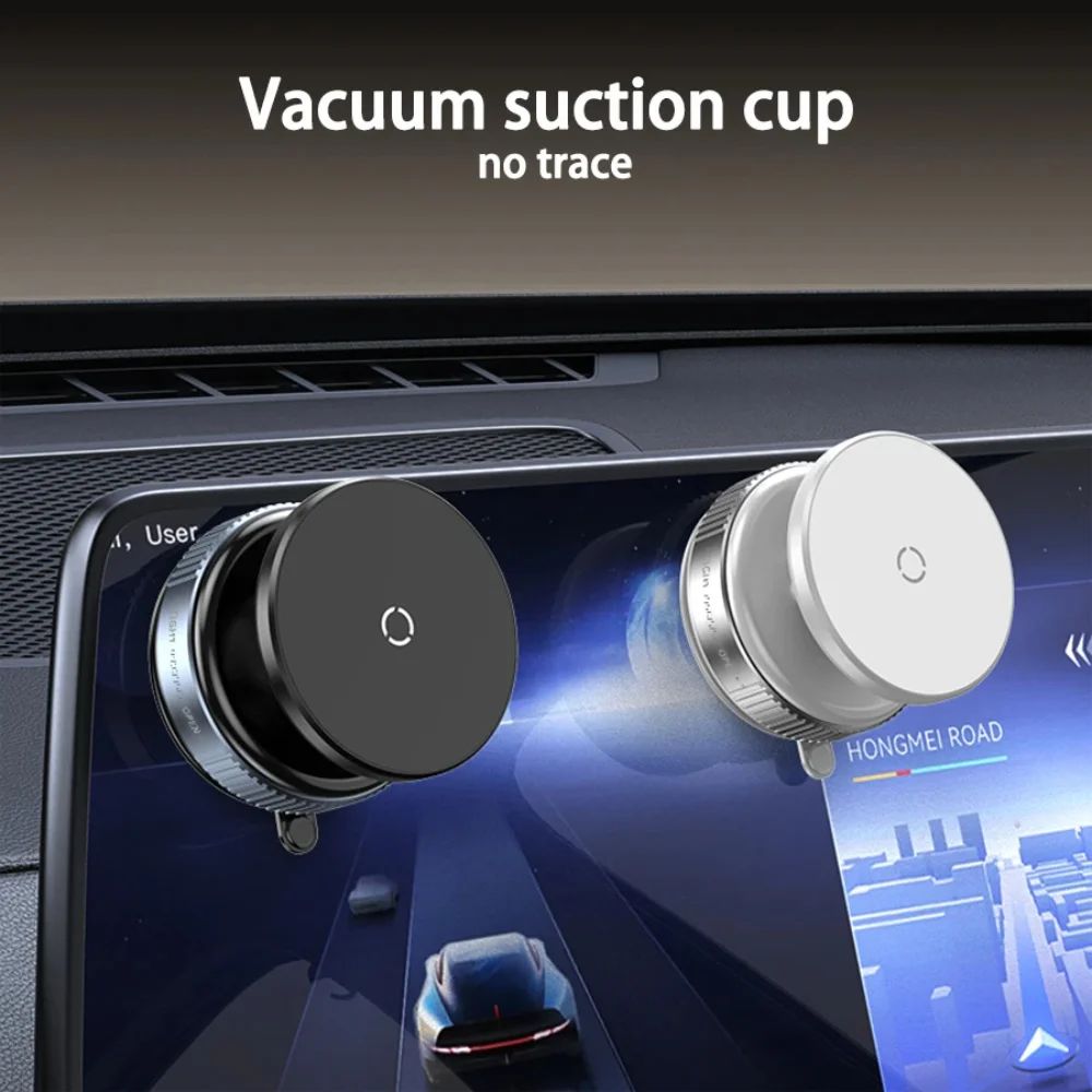 Magnetic Vaccum Car Phone Holder