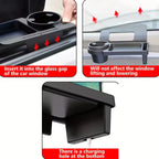 Universal Car Armrest Console Organizer with Phone Mount