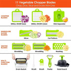 Vegetable Cutter Chopper and Slicer
