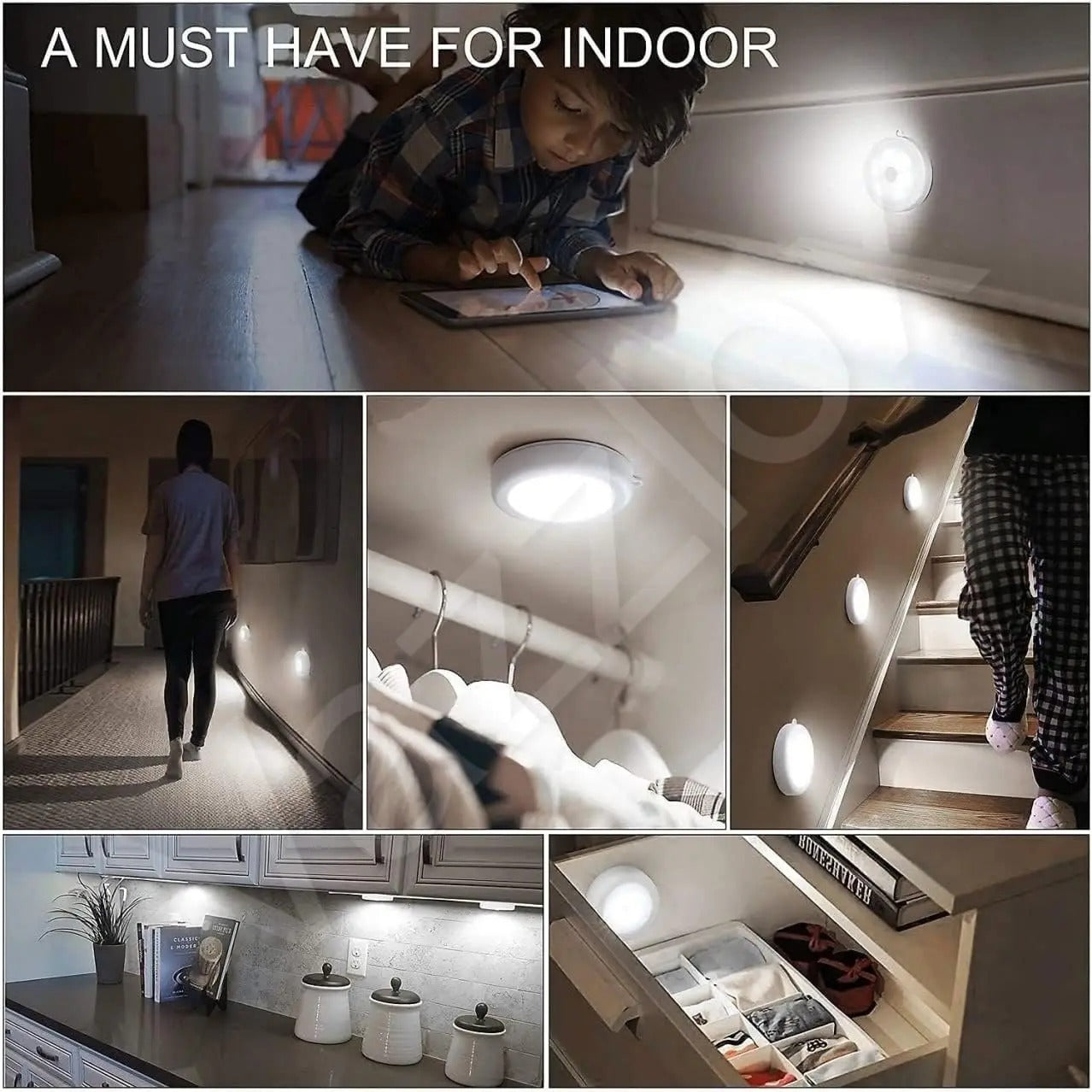 Motion Sensor LED Night Light